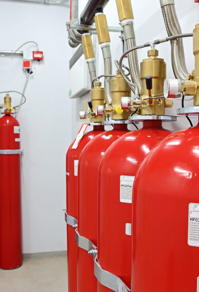gaseous firesuppression system